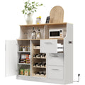 Sideboard mit Flaschenablagen und LED Beleuchtung