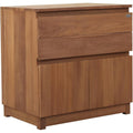 Das Sideboard nimmt mit 90 cm Gestalt an