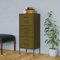 Sideboard mit den Massen 42.5 x 35 x 101.5 cm in Gruen