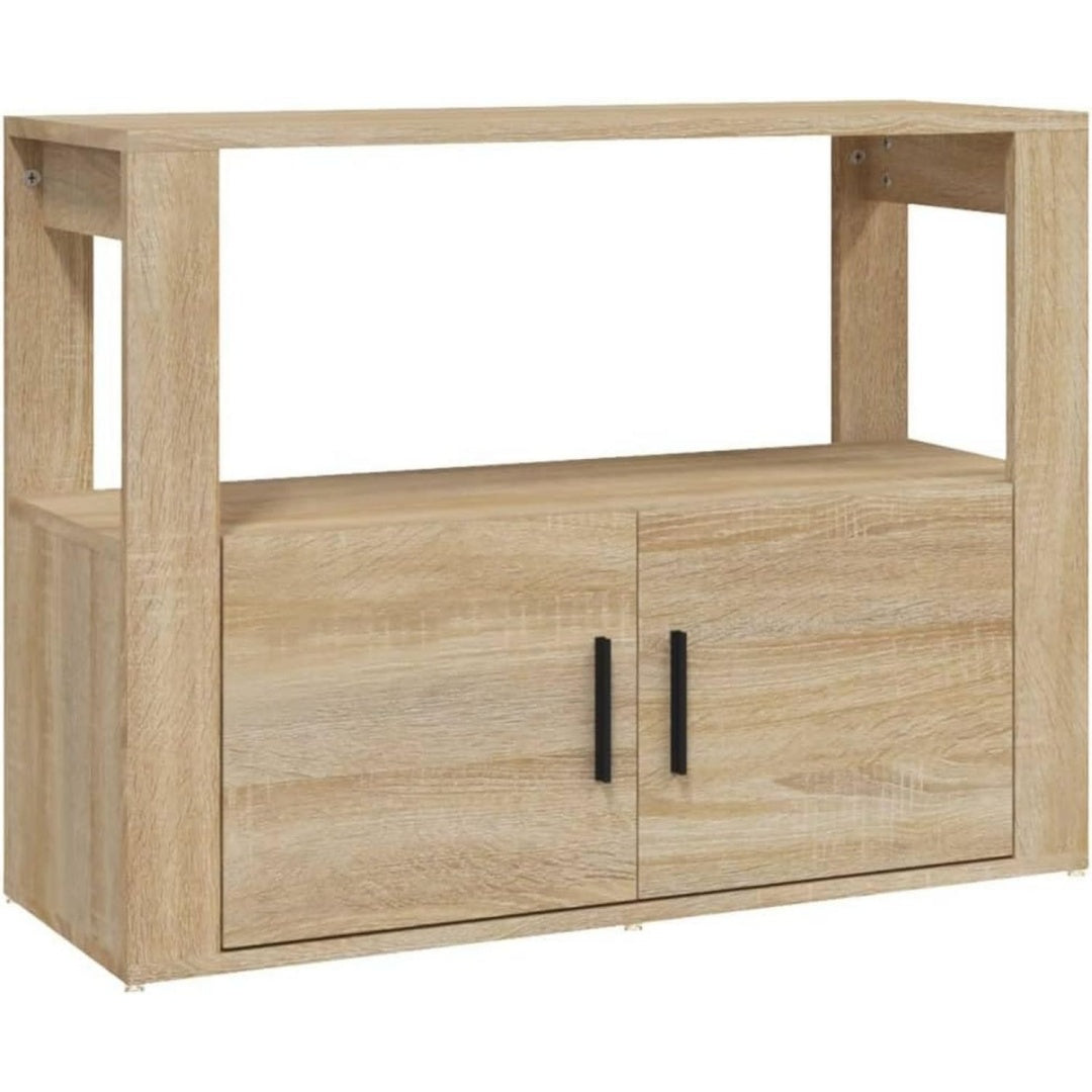 Sideboard mit den Massen 80 x 30 x 60 cm in Eichenbraun