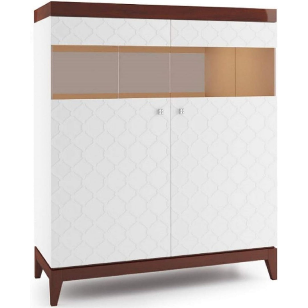 Sideboard verbindet 2 Tueren und einen Spiegel