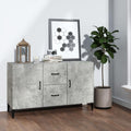 Sideboard aus Holzwerkstoff in Betongrau mit den Massen 100 x 36 x 60 cm