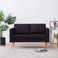 Sofa aus Stoff in Schwarz