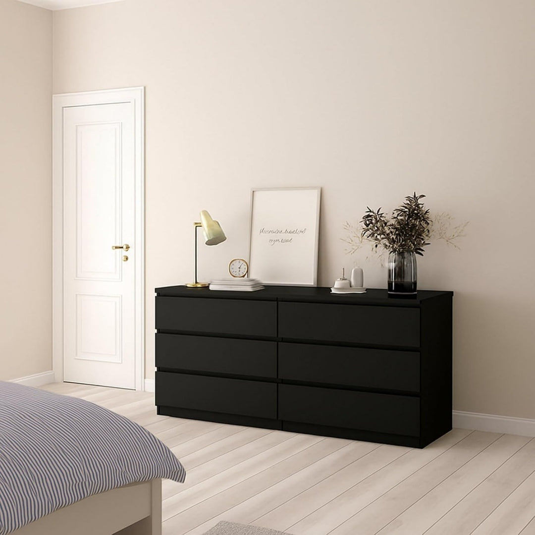 Sideboard mit den Massen 70 cm in Schwarz