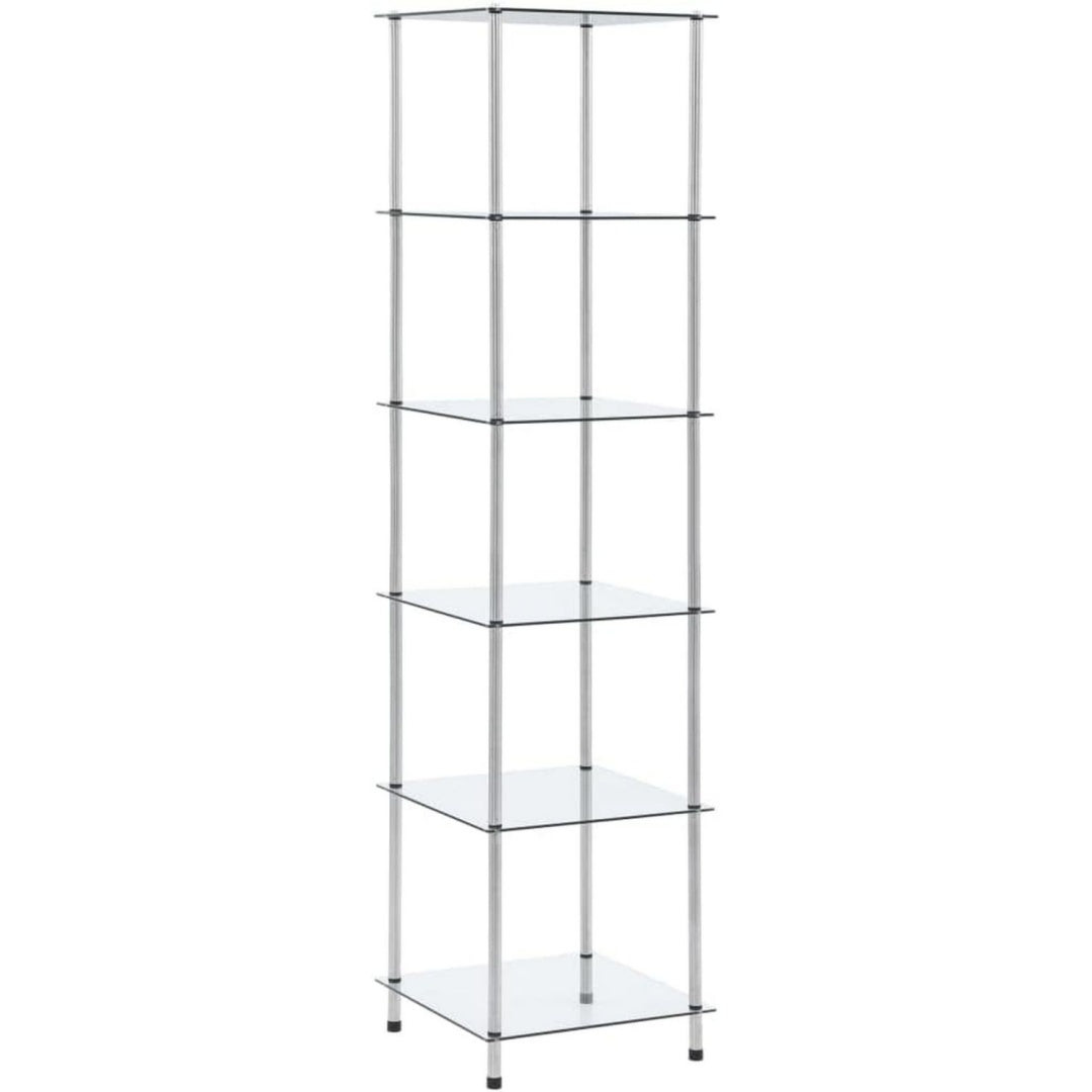 Die Vitrine misst 40 x 40 x 160 cm