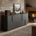 Sideboard mit 4 Tueren und 3 Schubladen